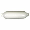 Active Athlete 1024 10.5 x 30 in. Hull Gard Inflatable Vinyl Fender - White AC1852024